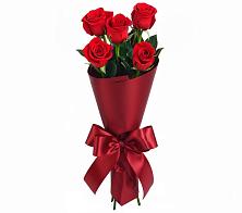 Букет 5 Красных роз Эдлесс Лав в Мокшане