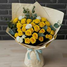 Букет цветов из:  Розы #REPLACE_PRED# Мокшане