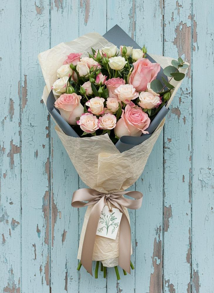 Букет цветов из: Розы в Мокшане