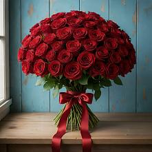 Букет Красные розы Блэк Меджик в Мокшане