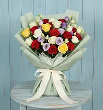 Букет цветов из:  Розы в Мокшане