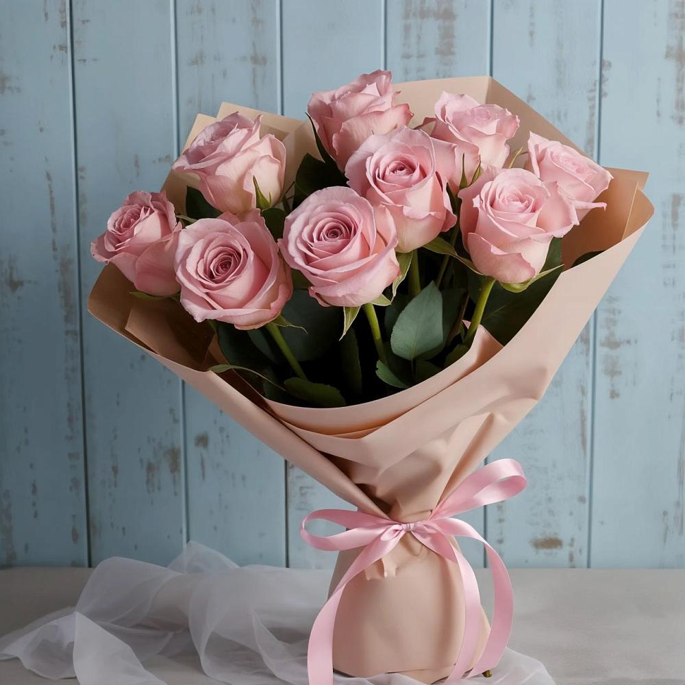 Букет цветов из: Розы в Мокшане