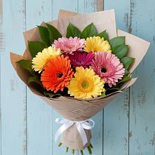 Букет цветов из:  Герберы в Мокшане