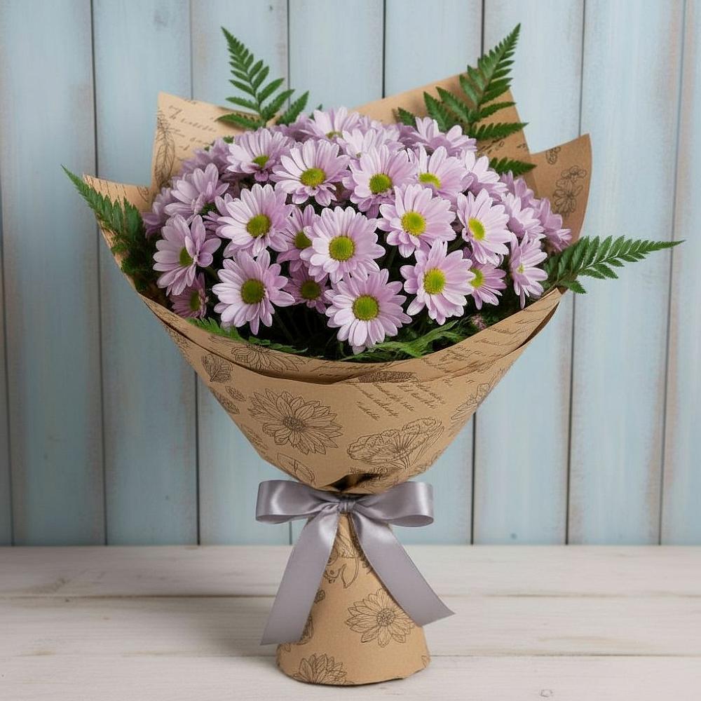 Букет цветов из: Хризантемы в Мокшане