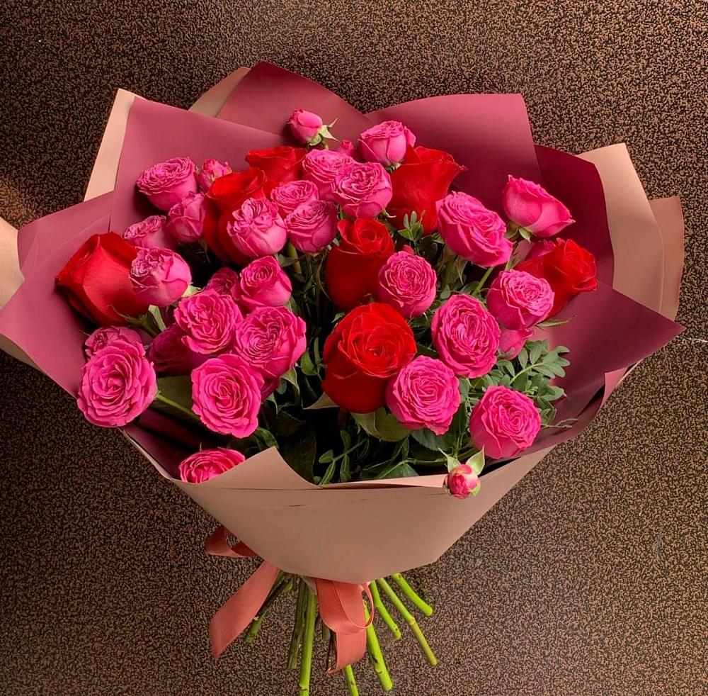 Букет В объятьях нежности в Мокшане