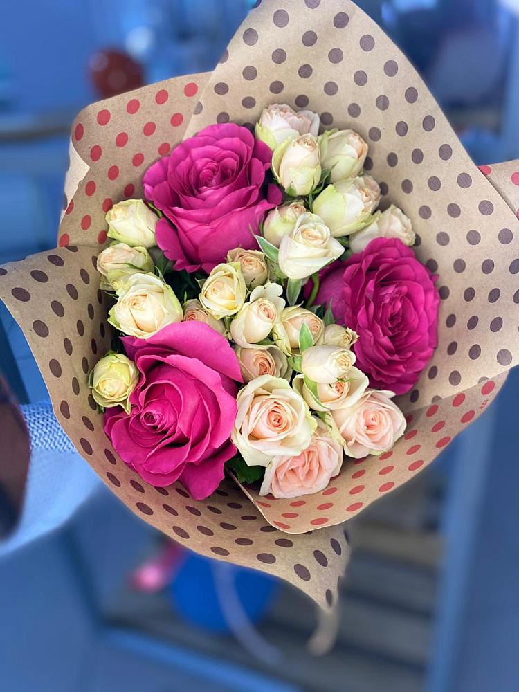 Букет цветов из: Розы в Мокшане