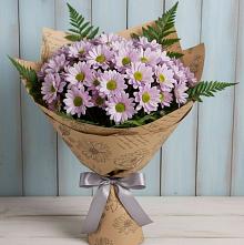 Букет цветов из:  Хризантемы #REPLACE_PRED# Мокшане