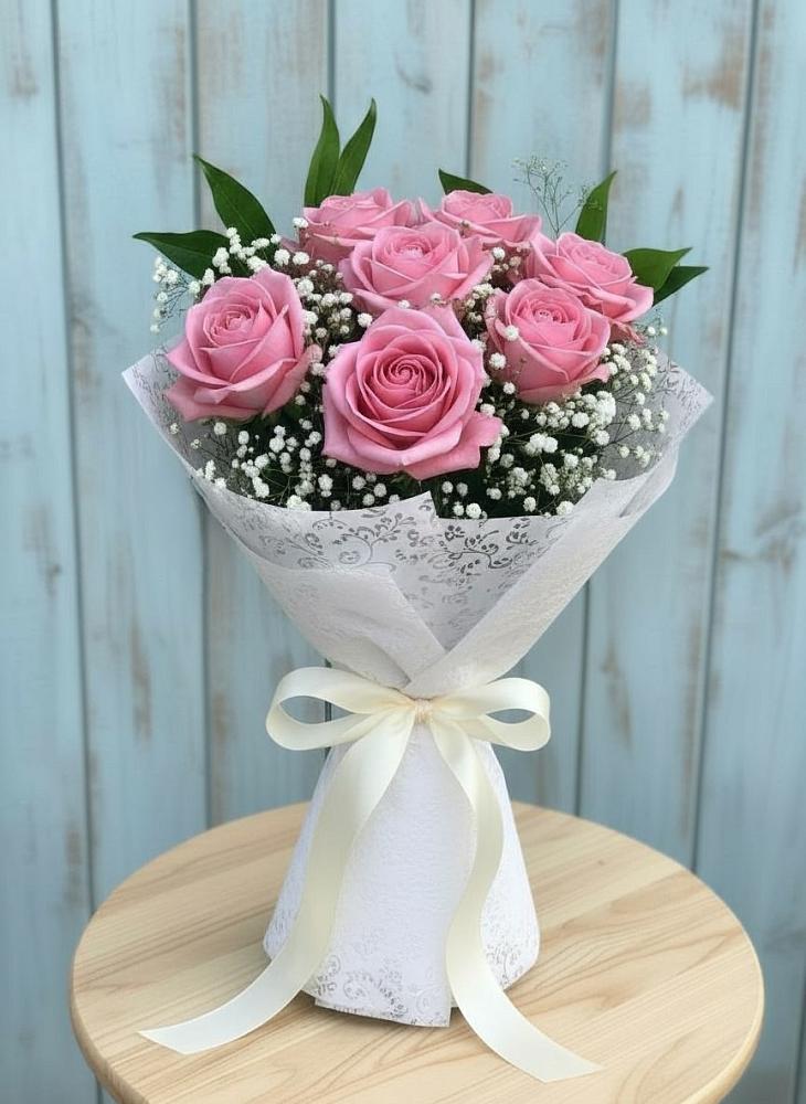 Букет цветов из: Розы в Мокшане