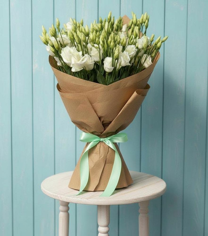 Букет цветов из: Лизиантусы в Мокшане