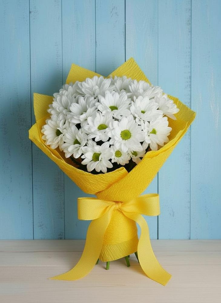 Букет цветов из: Хризантемы в Мокшане