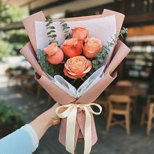 Букет цветов из:  Розы в Мокшане