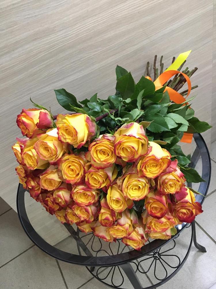 Букет Желтые розы в Мокшане