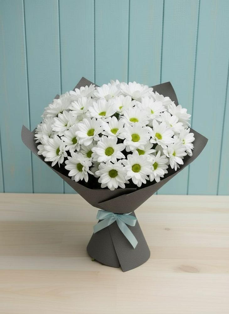 Букет цветов из: Хризантемы в Мокшане