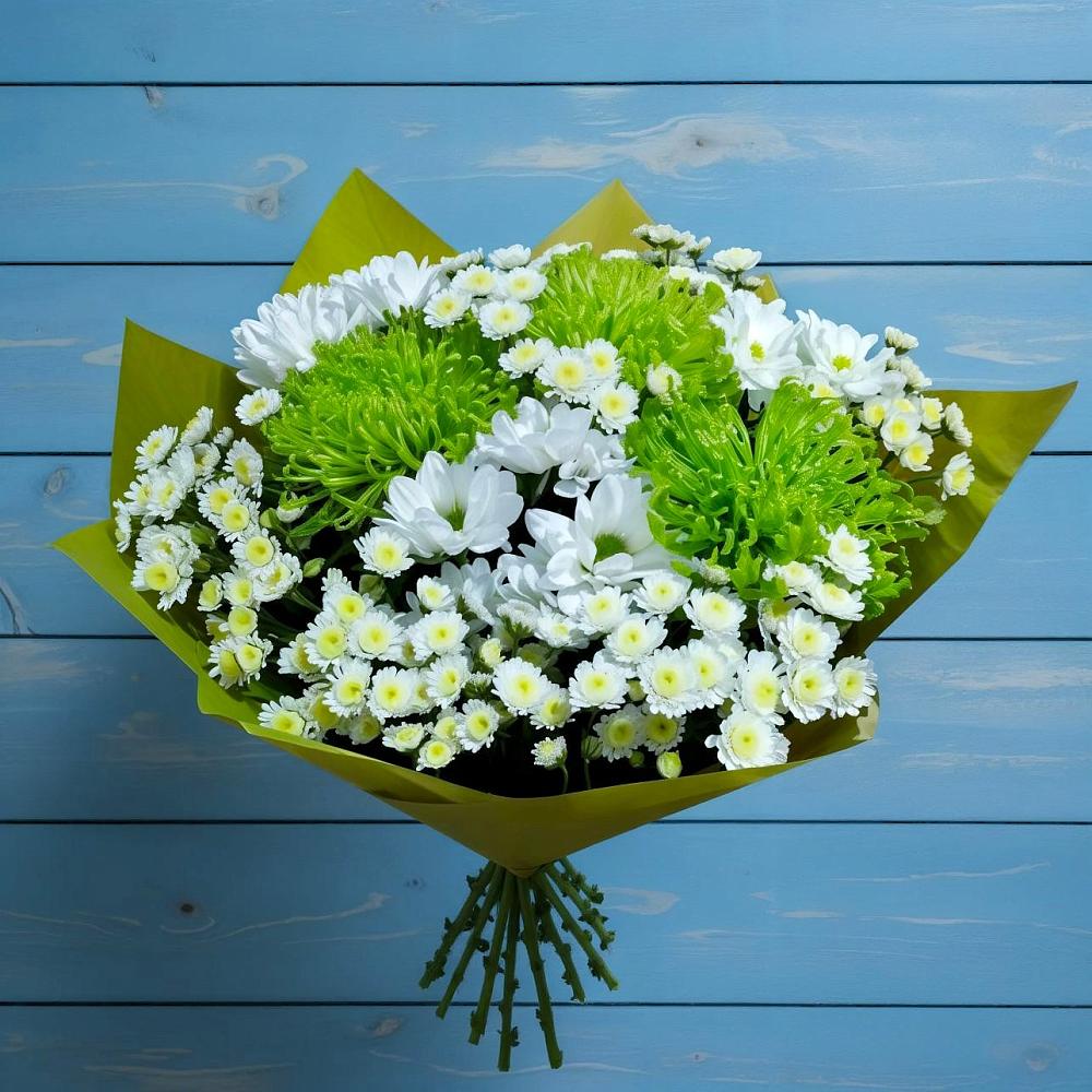 Букет цветов из: Хризантемы в Мокшане