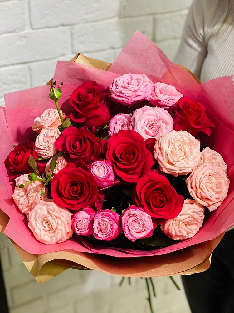 Букет цветов из: Розы в Мокшане