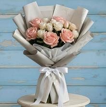 Букет цветов из:  Розы #REPLACE_PRED# Мокшане