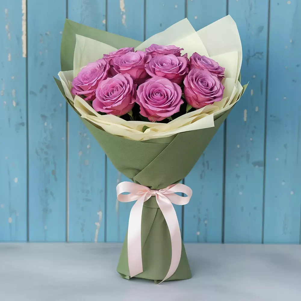 Букет Розы Фёрст Леди в Мокшане