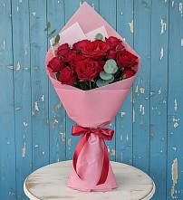 Букет цветов из:  Розы в Мокшане
