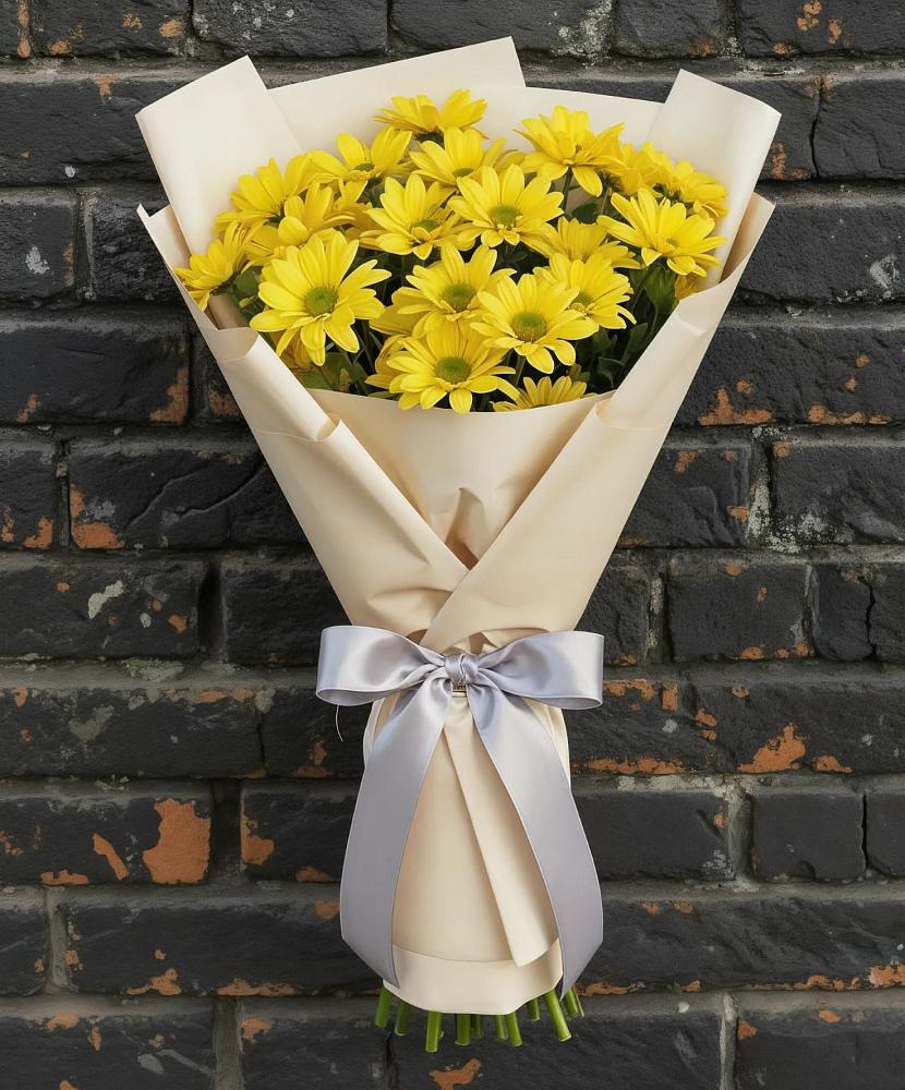 Букет цветов из: Хризантемы в Мокшане