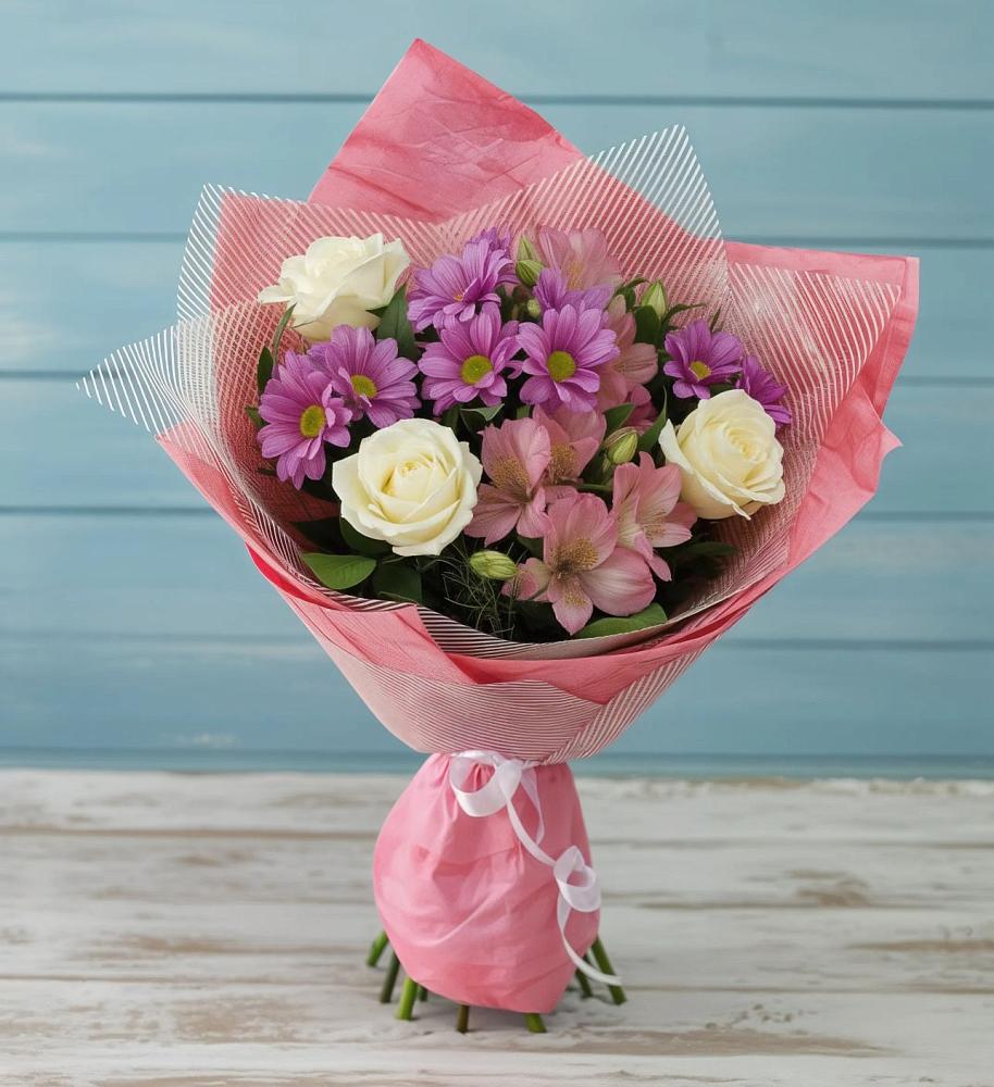 Букет цветов из: Герберы в Мокшане