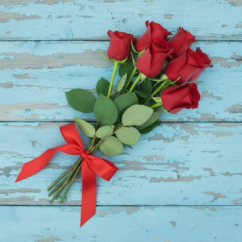 Букет Красные розы в Мокшане