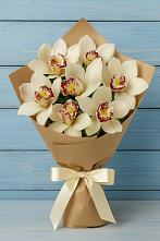 Букет цветов из:  Орхидеи и Розы в Мокшане